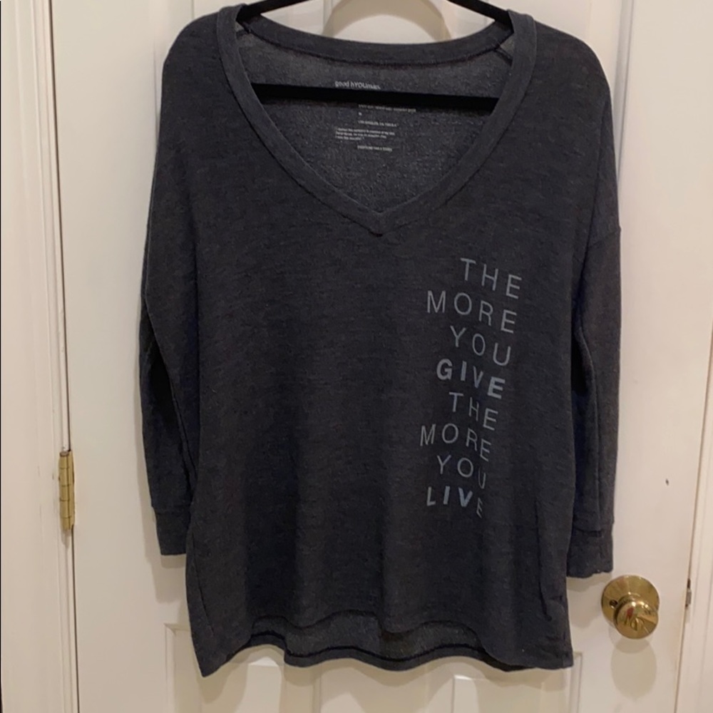 Gray sweater